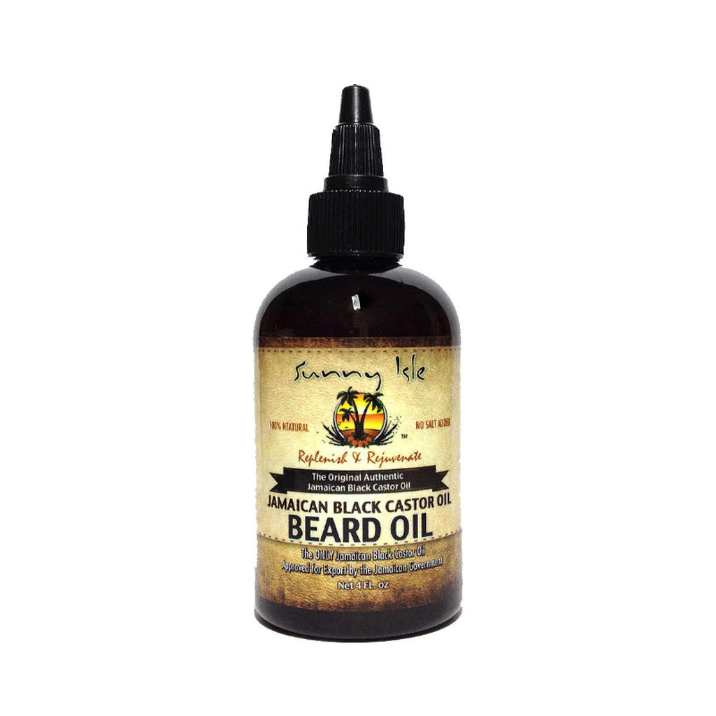 Sunny Isle Jamaican black castor oil Beard Oil 4oz