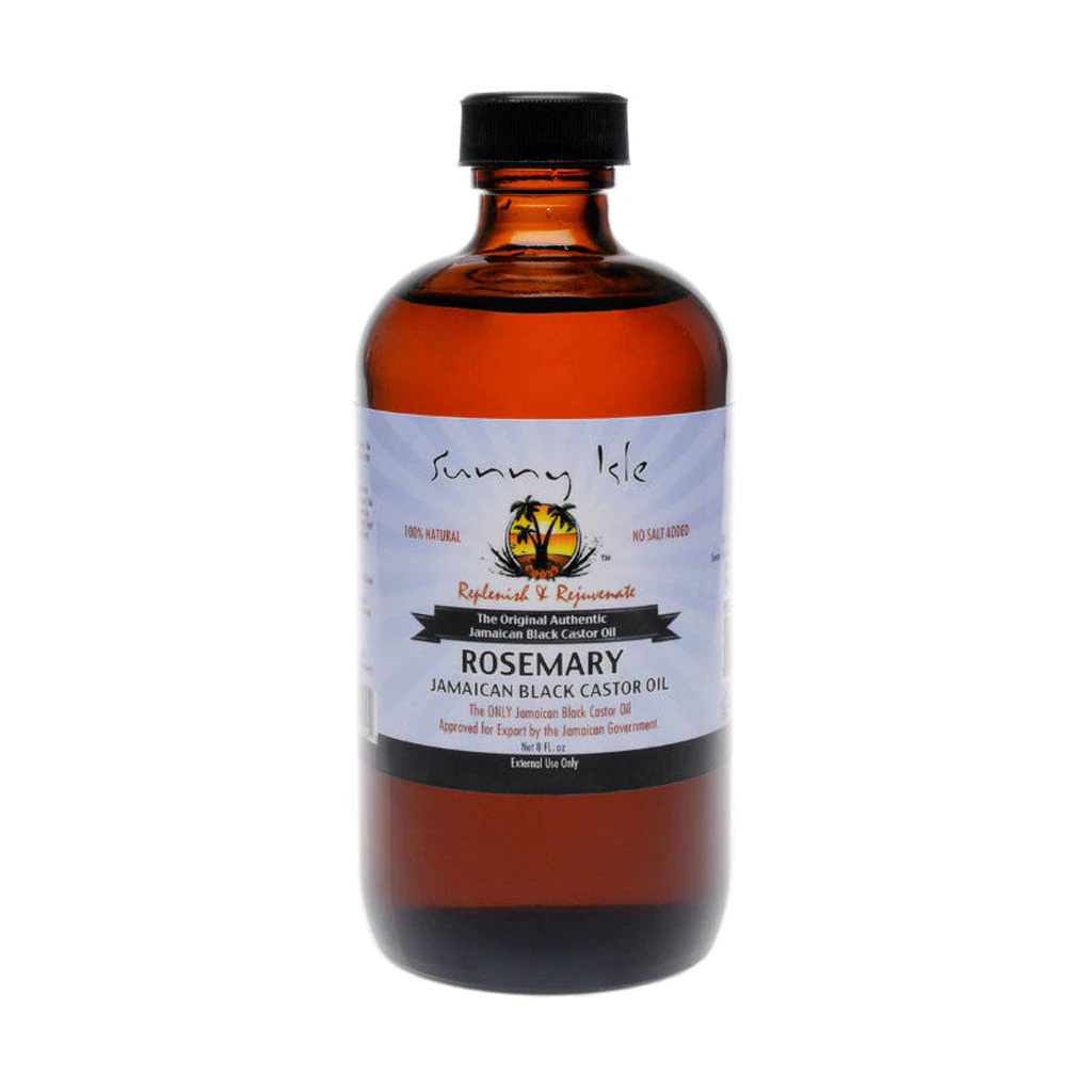 Sunny Isle Jamaican Black Castor Oil 8oz -Rosemary
