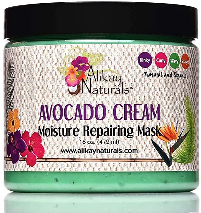 Alikay Naturals Avocado Cream Moisture Repairing Mask 16oz