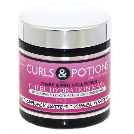 Curls & Portions chebe hydration mask 8oz