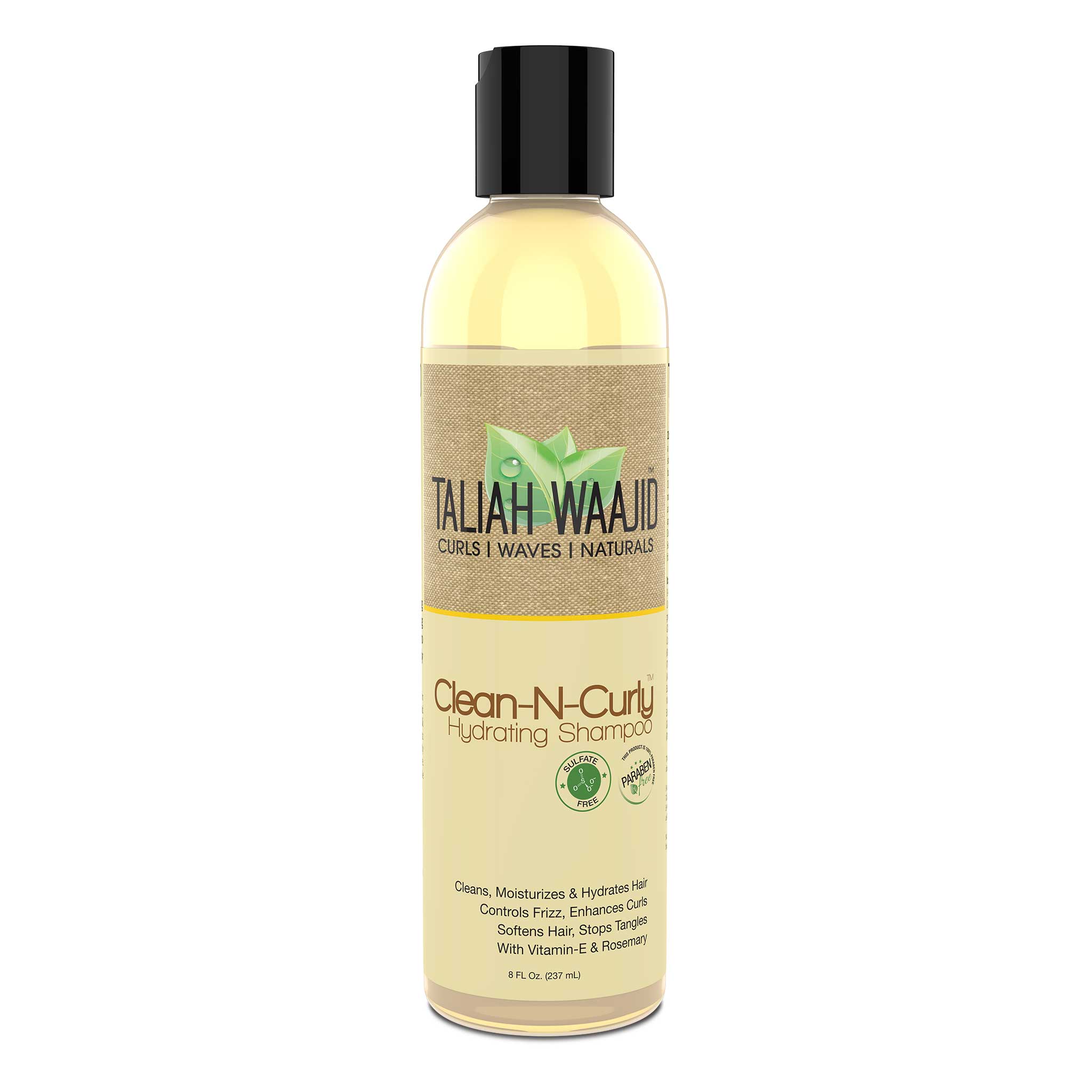 Taliah waajid Clean-N-Curly Hydrating Shampoo 8oz 