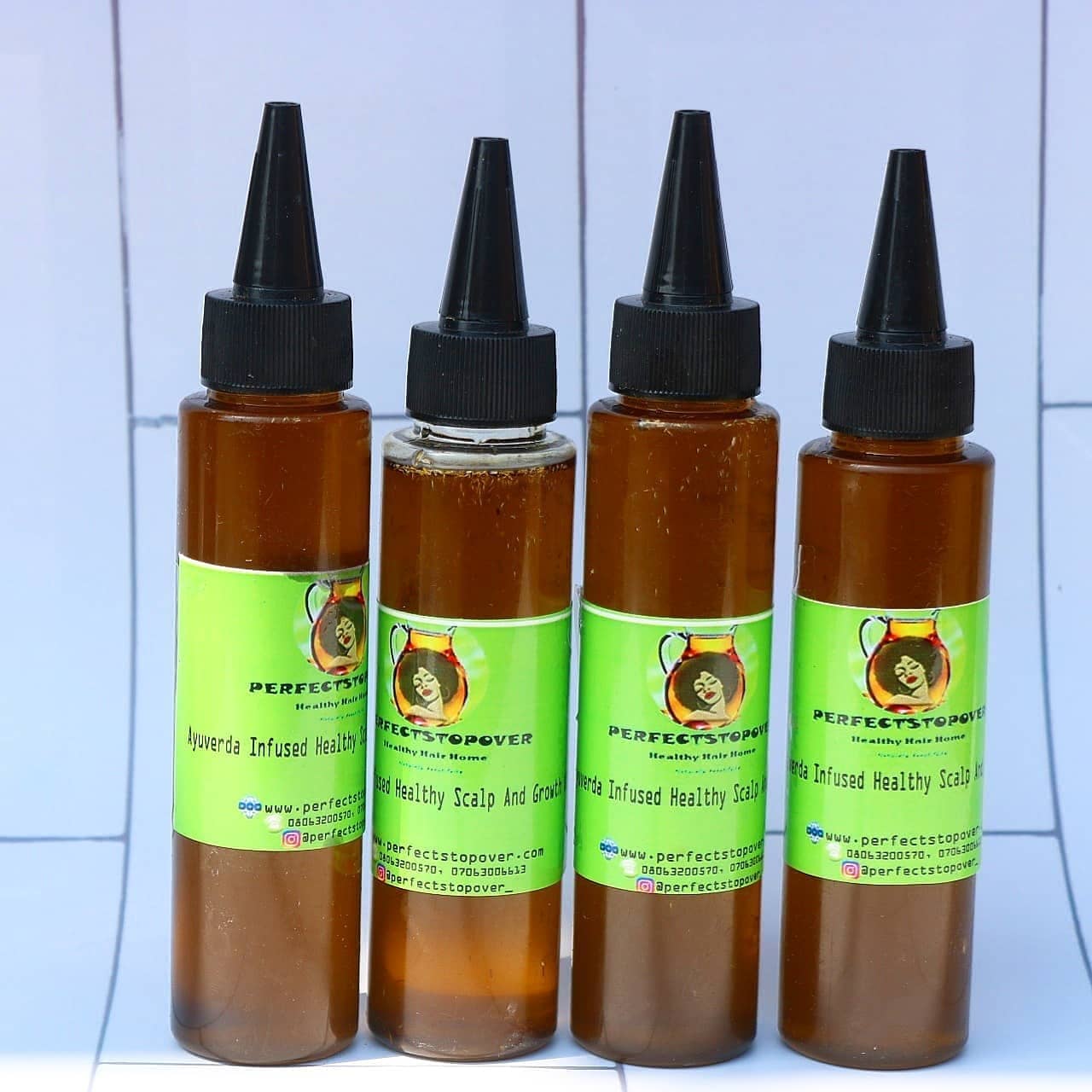 Perfectstopover Healthy hair and Volume Ayurveda infused oil (1pc)