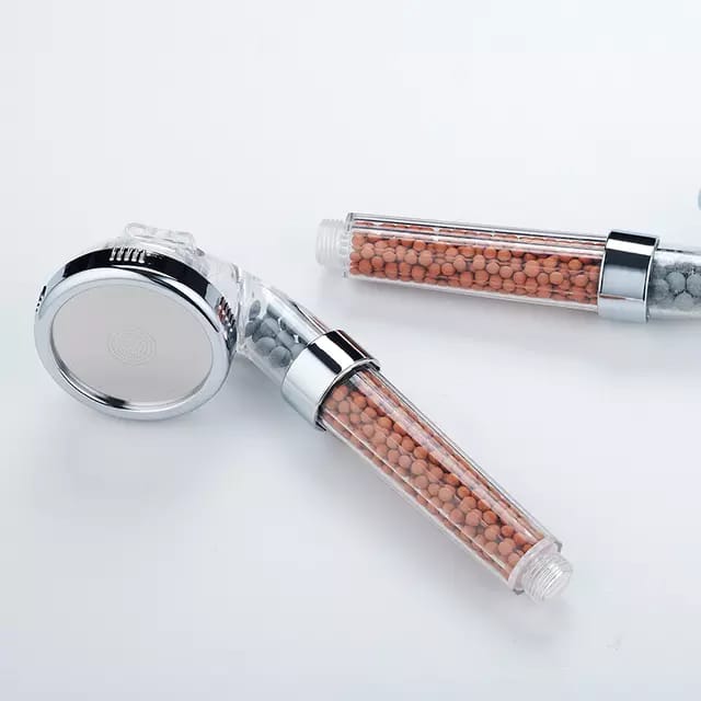 Mineral Anion Stones - Spa High Pressure Showerhead Filter (3 Modes Adjustable- BIG size)