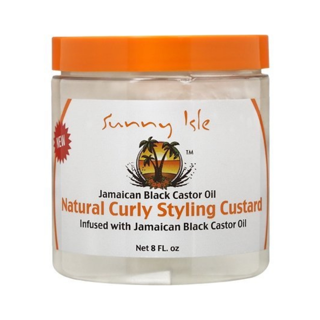 Sunny Isle Jamaican Black Castor Oil Natural Curly Styling Custard