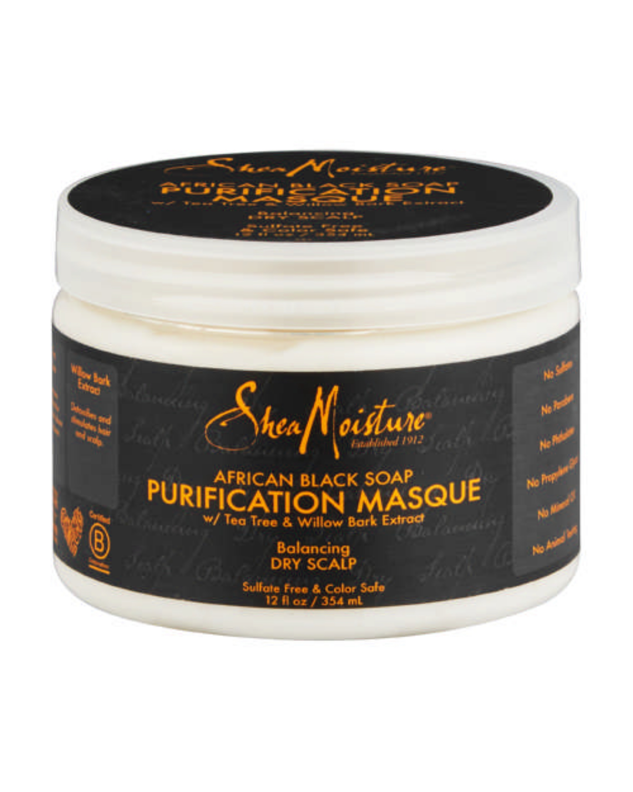 Shea Moisture African Black soap  purification masque 