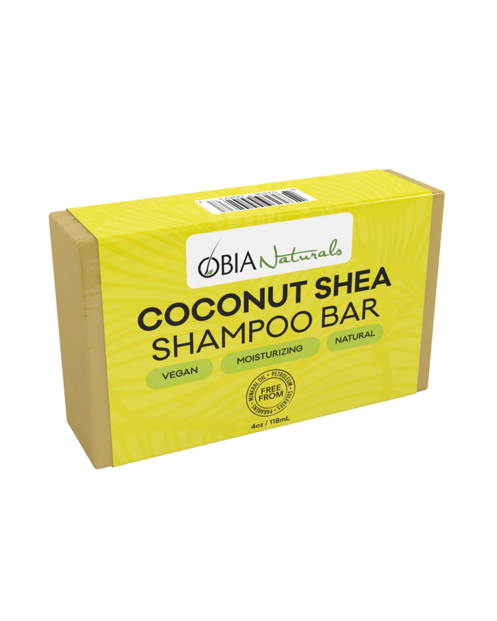OBIA Naturals Coconut Shea Shampoo Bar 4Oz