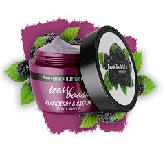 Aunt Jackie's curls & coils butter fusions TRESS BOOST – Blackberry & Castor Hair Growth Masque
