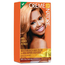 Creme of nature C41 honey blonde moisture-rich color with shea butter conditioner 