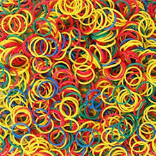 Styling rubber bands (300pcs)- multicolored