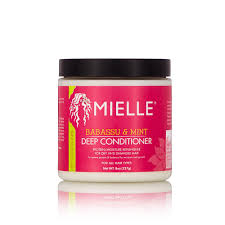 Mielle Organics babassu and mint deep conditioner