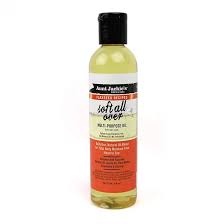 Aunt Jackie's curls & coils flaxseed recipes SOFT ALL OVER Multi-Purpose Oil (8 oz.)