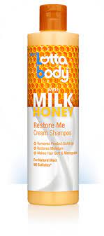 Lotta body with milk honey restore me cream shampoo